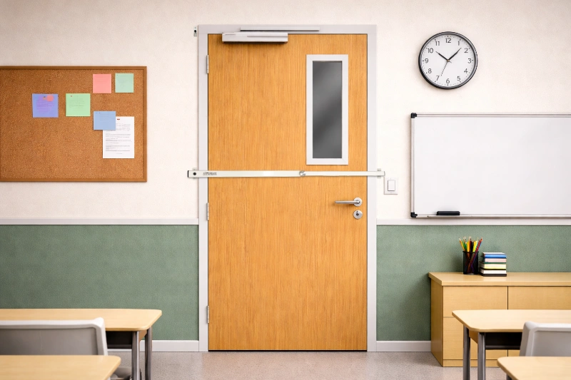 Why Door Reinforcement Matters in Schools